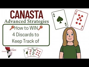 Learn Canasta Strategy 4 Key DISCARDS keeping track of Aces and 7s #tutorial #canasta