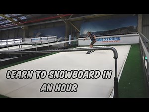 Learn to Snowboard in an hour - Beginner Snowboarding Indoor Simulator | Urban Extreme