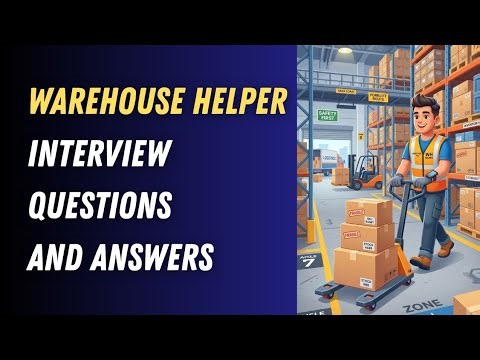Warehouse Helper Interview Questions and Answers