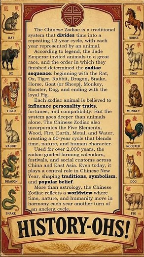 Chinese Zodiac Signs & What They Mean [SHOT]