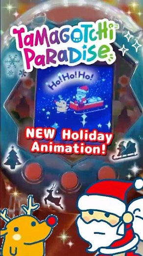 🎅 SANTACLAUTCHI Appears on the Tamagotchi Paradise⁉️👀🎄