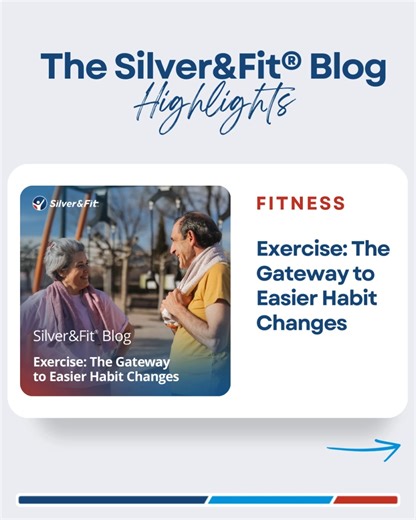 Ready to shake up your routine? 💪 Our monthly blog is packed with fresh fitness ideas, nutrition tips, and healthy aging hacks! https://blog.silverandfit.com/ | Silver&Fit