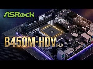 ASRock B450M-HDV R4.0 BIOS 10.10