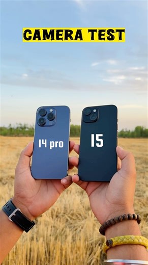 iPhone 15 vs iPhone 14 pro camera test 🔥