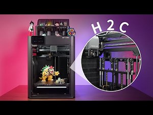 Owenl is here to create! Bambu Lab H2C!!! The next generation of multi-color 3D printing is here!