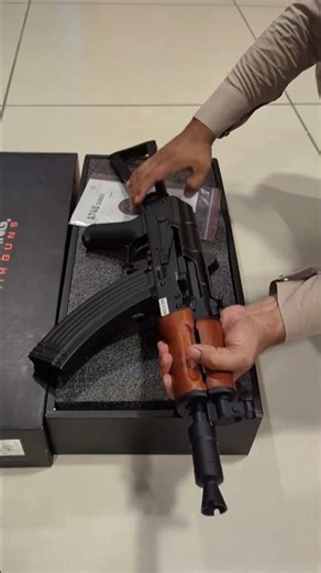 Big Bang Ak74U Kirankov BB USA Gun#trending #shortsfeed #shortsviral #ak47gun #co2 #guns #airsoft