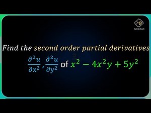 Partial Derivative Examples | Basic Example 9