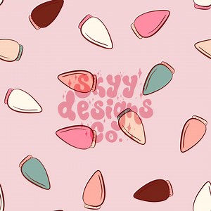 Christmas Lights Seamless Pattern, Festive Holiday Pattern Paper Digital Download - Etsy Australia