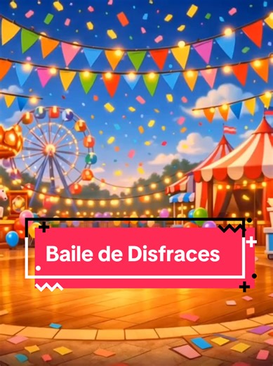 BAILE DE DISFRACES Hoy es día de fiesta! 🏫✨ Princesas, piratas, payasos y superhéroes se unen en el carnaval más divertido 🎶💃🕺 Baila con nosotros, mueve los pies y gira sin parar 🎉 ¿Ya tienes tu disfraz listo? 👑🏴‍☠️🤡🦸 👇 Escribe en los comentarios de qué te disfrazarías 💛 Síguenos para más canciones infantiles 🎥 Síguenos en YouTube #jugandoaprendo #cancionesinfantiles #videosinfantiles #paratiiiiiiiiiiiiiiiiiiiiiiiiiiiiiii #carnaval