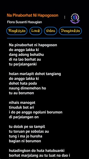 Kumpulan Lirik Lagu Batak di TikTok