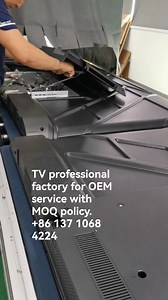 TV professional factory in China for OEM service with minimum order quantity policy. | TV OEM factory