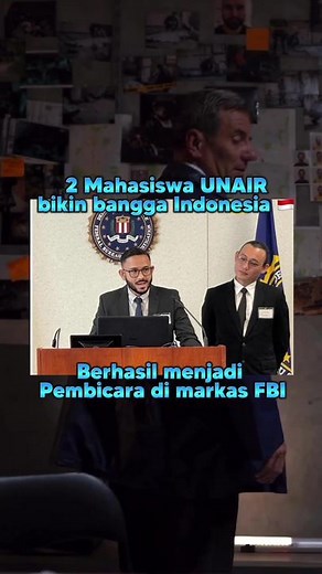 Sukses 2 Mahasiswa UNR Sebagai Pembicara di Markas FBI