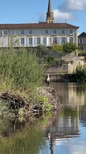 Quoi de mieux que ce beau temps pour découvrir Bergerac autrement à bord d’une gabare 😊 Belle soirée à vous tous 😉 | Ville de Bergerac
