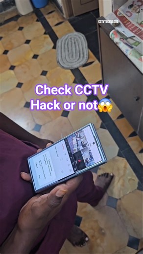 Check cctv hack or not 😱 #cctvtechvlogs #hack #shorts