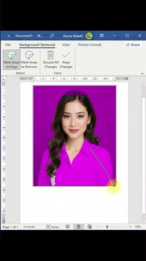 Just Use Word to Instantly Remove Photo Backgrounds! #msword #removebackground #mswordtutorial