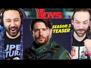 THE BOYS SEASON 3 First Look Teaser - Jensen Ackles Marvel Easter Eggs REACTION!!