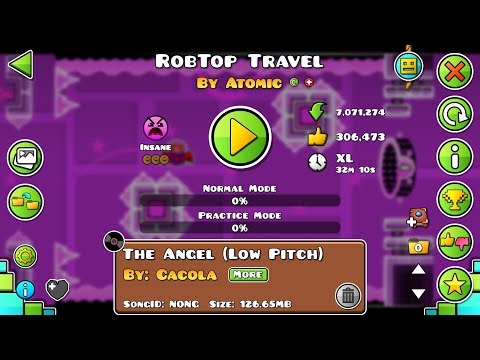 RobTop Travel | Geometry Dash (všetky levely v jednom)