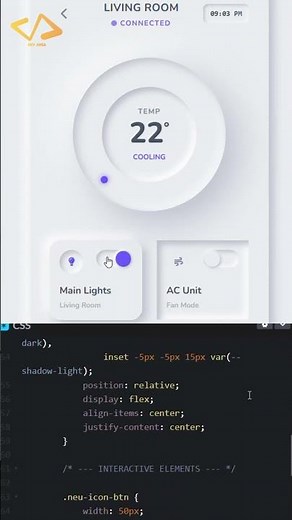 This Soft UI Dashboard Pushes CSS Box-Shadow to the Limit 🔥 | Neumorphism UI | Dev Area #uidesign