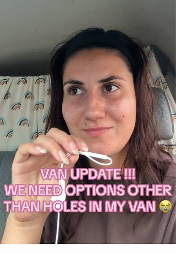 We’re going to Anaconda, we need optionsssssss other than drilling holes 😭😭 #vanlife