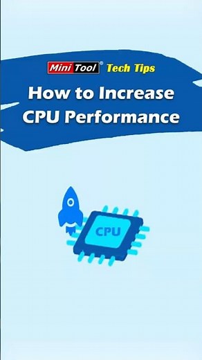 How to Increase CPU Performance with MiniTool System Booster #cpu #cpuperformance