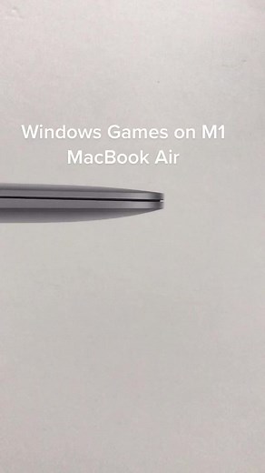 Windows games on M1 MacBook Air. Running virtualized W10 steam and game through translation (X86-ARM). Fallout New Vegas. #macbookair #m1