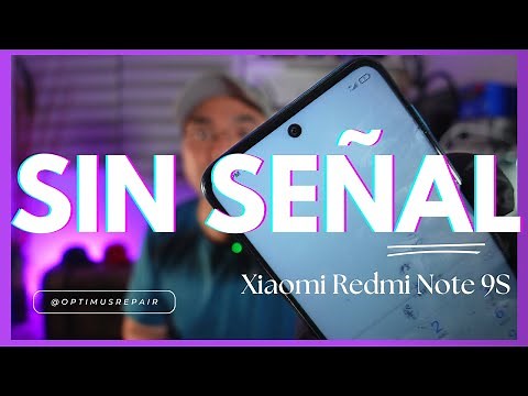 Xiaomi Redmi Note 9S Sin Señal Sin Servicio Reparación Tutorial paso a paso Diagnostico