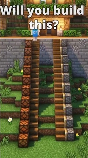 Automatic Stairs in Minecraft 🤯 No Mods!