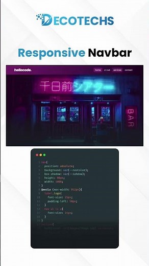 Build a Smooth Responsive Navbar Quickly
