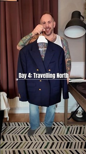 How To Wear A Navy Blazer | Day 4 Travelling North