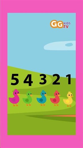 Five Little Ducks #shorts #nurseryrhymes #fivelittleducks