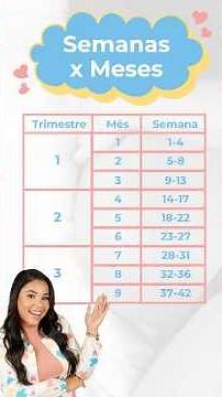 Como contar as semanas x meses de gravidez