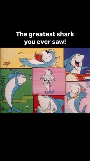 Aaron Archie on Instagram: "Jabberjaw was truly one of the more entertaining cartoons from Hanna Barbera. Though, it only ran for one season, anyone that ever saw the series will never forget that lovable shark that “never got any respect “ 🤣… Does anyone remember of name of the band Jabberjaw was a part of?"