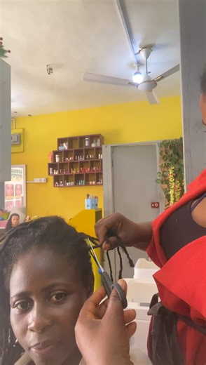 Dreadlocks Styling at Ly Braids Natural Hair Salon