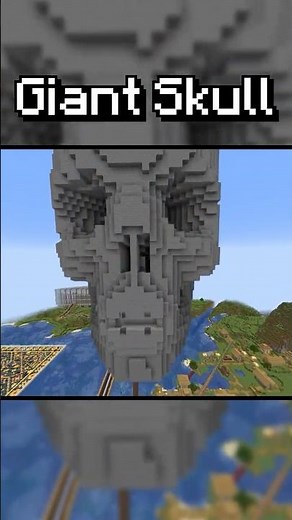 Building a GIANT SKULL in Minecraft Survival (#20)