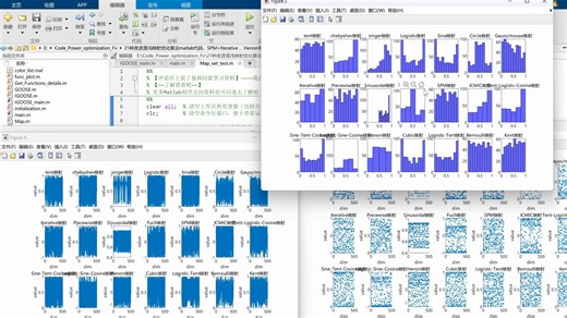 21种改进混沌映射优化算法matlab代码、SPM Iterative 、Henon等等