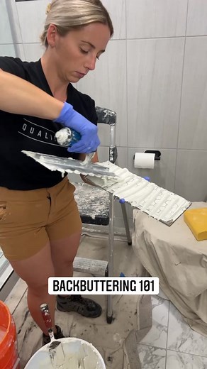 Backbuttering 101: Techniques for Filling Voids in Tiles