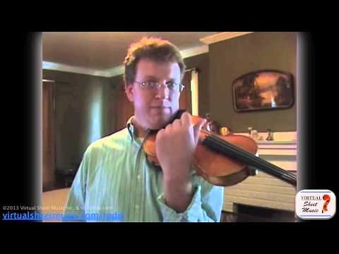 How to learn and play the glissando on the violin - Havanaise by Saint-Saens