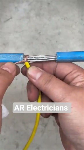 How to correct joint #electrical #tools #electronic #experiment #diy #shorts
