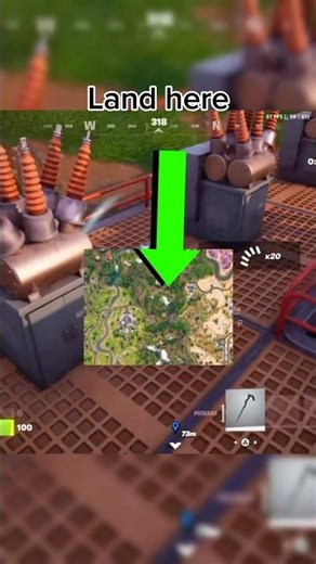 “Nobody Knows About This Chapter 7 Loot Spot…” #fortnite #viral