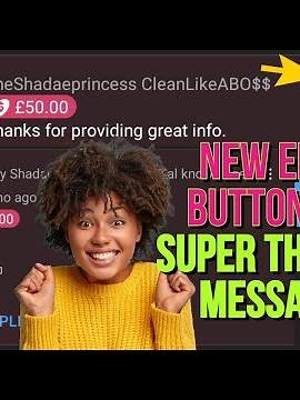 SUPER THANKS YOUTUBE HOW TO SEND PERSONALISED SUPER THANKS MESSAGE youtube super thanks superthanks