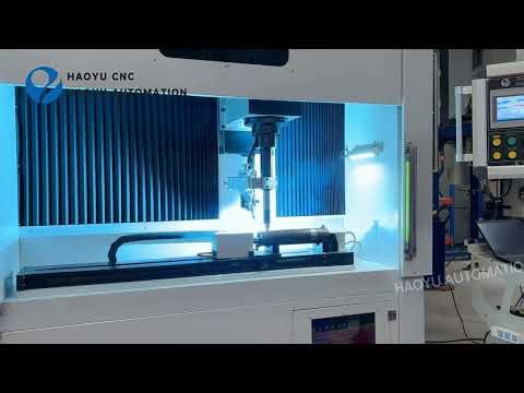 Oil nozzle continuous welding machine