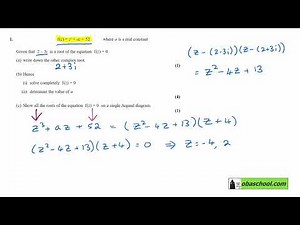 Further Maths A level Past Papers Edexcel - June 2022 - Core Pure Maths 1 - Q1