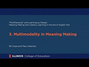 3. Multimodality in Meaning Making
