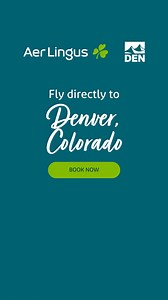 Ready to welcome the great outdoors? Fly directly to Denver. Book your flight today. | Aer Lingus | Facebook