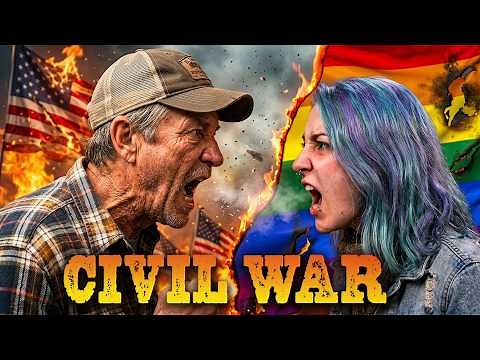 We Asked AI To Simulate If The U.S. Had A Second Civil War
