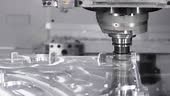 Automated Programmed CNC vertical milling machine with face mill...