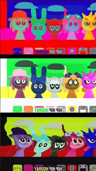 Sprunki Song But Every Beat Gets More CHAOTIC 🤯✨ | Gamavision CSupo Effects