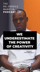 In our conversation, Slikour shares why valuing creativity matters now more than ever. Our full conversation premieres tomorrow at 12 PM CAT on YouTube. #RMPodcast | Relebogile Mabotja