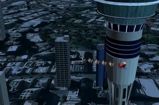 Santa has been spotted flying over New Zealand! #NORADTracksSanta 🇳🇿 | NORAD Tracks Santa