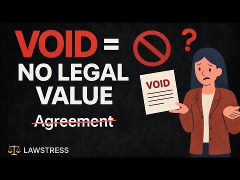 Void Agreements Explained | Indian Contract Act, 1872 | Section 24–30